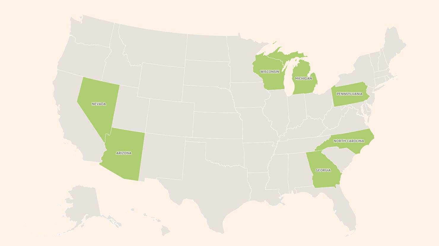 美国大选冷知识：关键州选情异常胶着 最终选举结果何时能出炉？