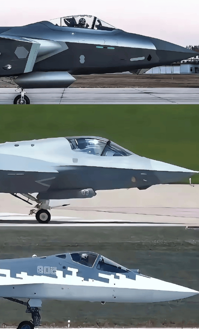 歼35A首次亮相!第一架原型机工艺远超苏57,后续公布更“牛”的