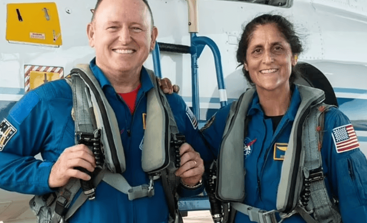 美滞留太空女宇航员被曝瘦成锥子脸,本人回应:只是体液转移,目前身体机能正常