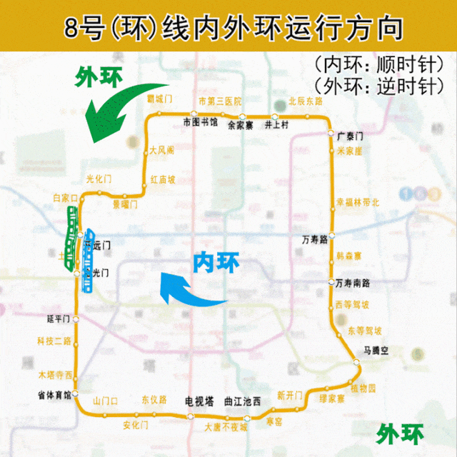 西安地铁8号环线即将运营！乘坐指南发布！