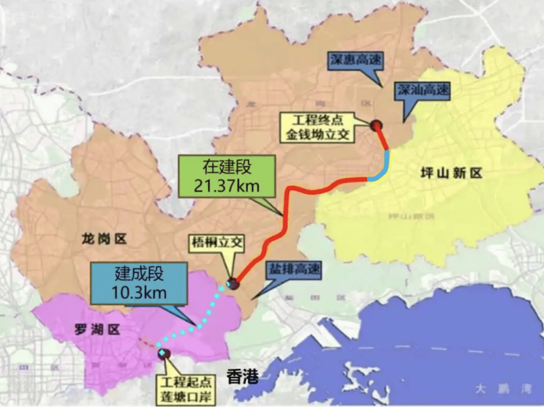 一度被传"烂尾"!盼了15年的深圳东部过境高速,终于等来官宣推进
