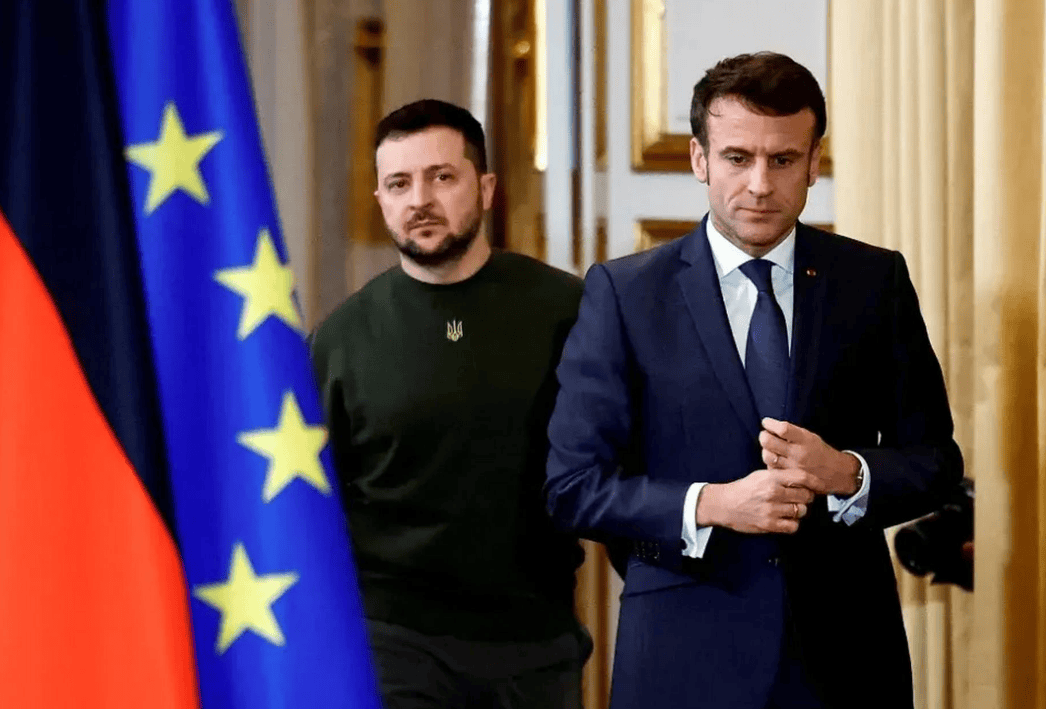 从不排除派兵到拒绝出兵，马克龙再度化身“变色龙”，欧洲承诺究竟还剩下多少真诚？