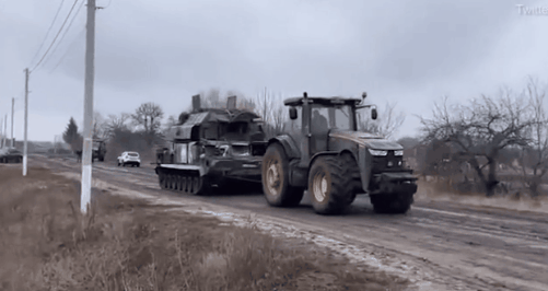 T72坦克40万一辆？乌克兰老乡缴获的坦克网店开卖了？