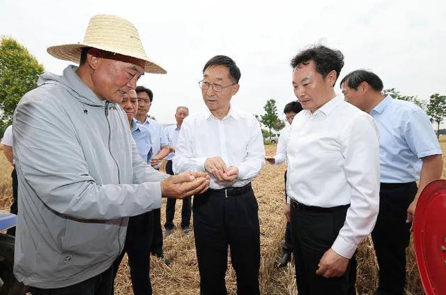 河南省委书记、省长,走进田间地头