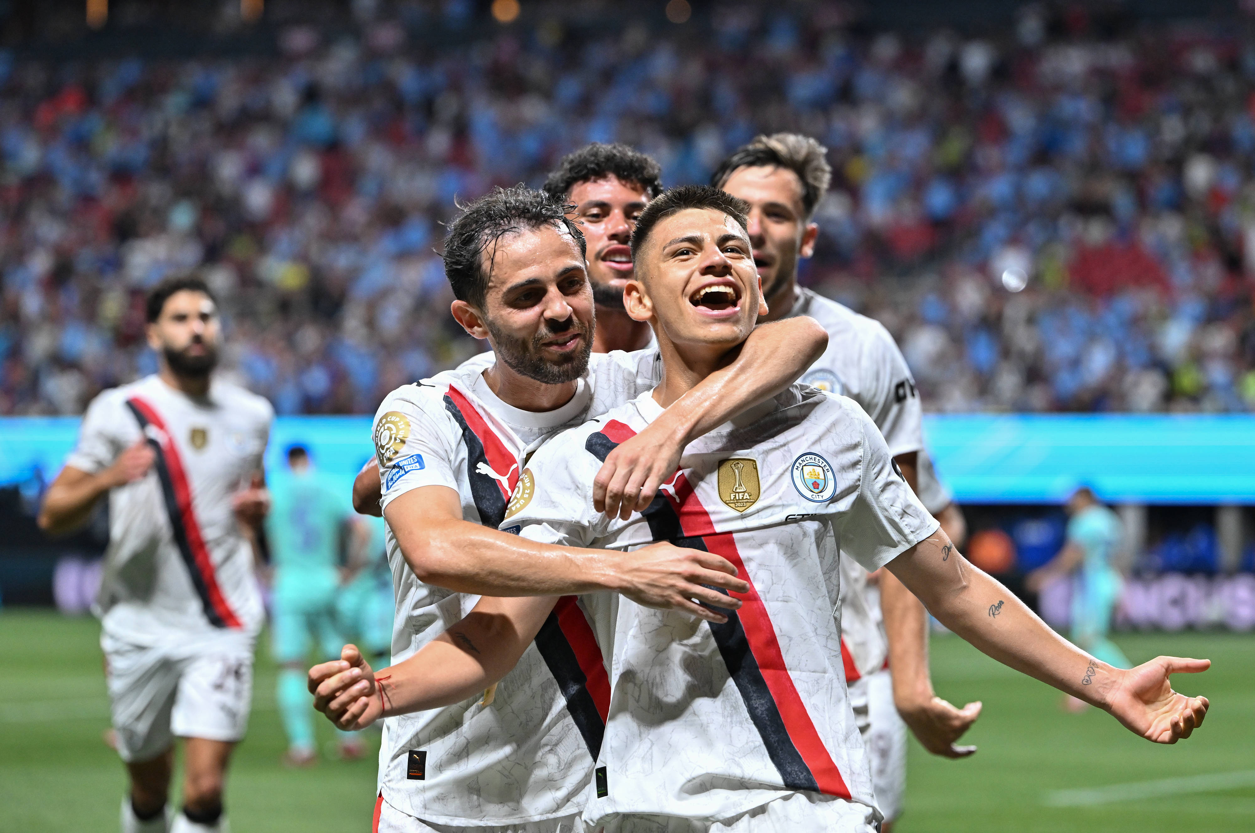 世俱杯-哈兰德点射京多安双响 曼城6-0艾因携手尤文晋级