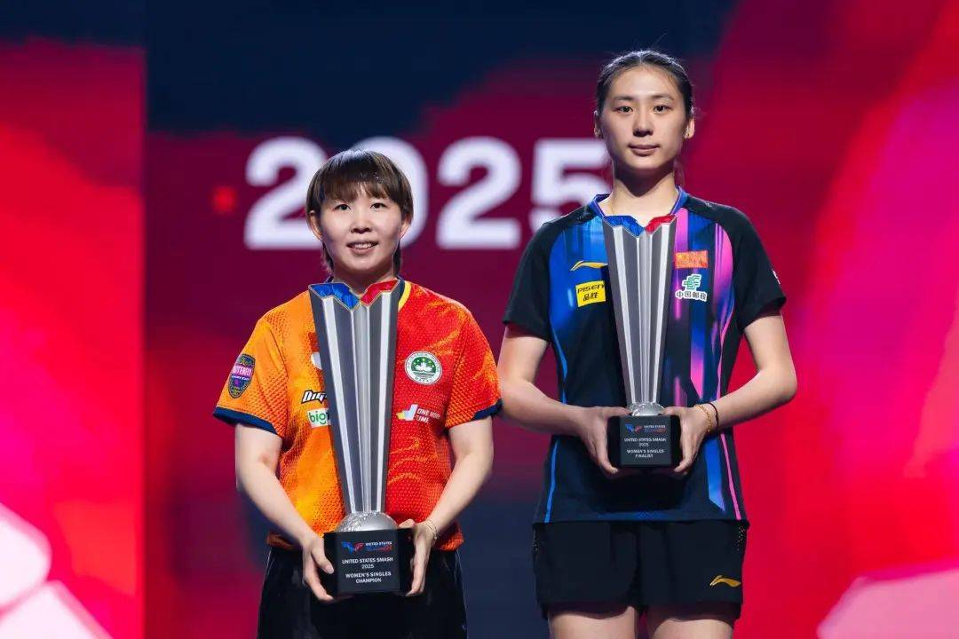 王楚钦男单夺冠,朱雨玲获女单冠军 | WTT美国大满贯赛