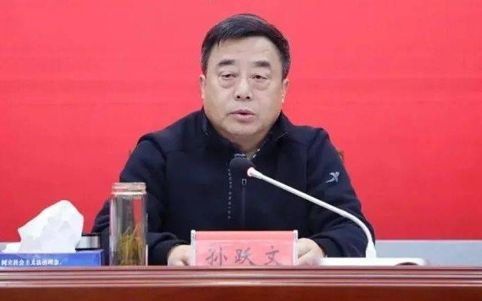 孙跃文，任上被查