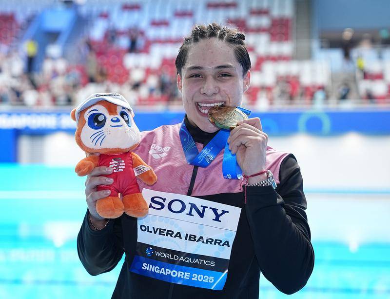 跳水男子3米板墨西哥选手夺金 中国队无缘世锦赛11连冠