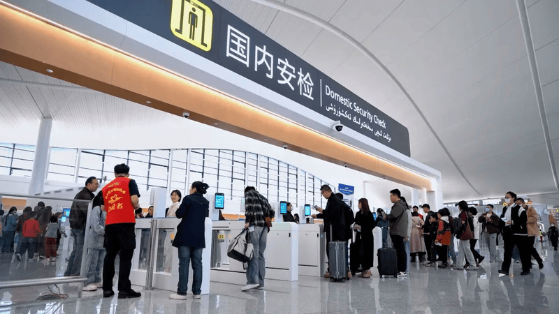 8月1日起乌鲁木齐天山国际机场国内航班截载时间调整至航班计划起飞前30分钟