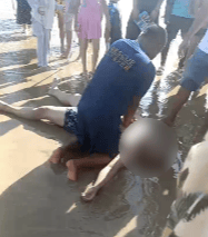 痛心！37岁游客吴秋钟为救一家三口牺牲，13岁儿子现场不断呼喊