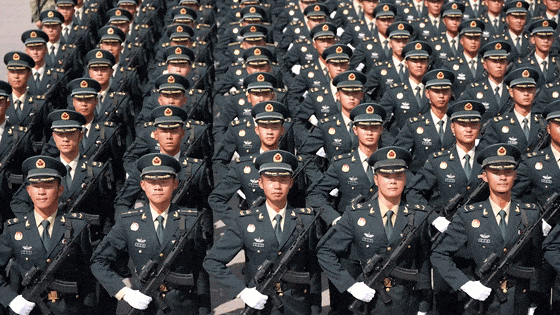 纪念大会即将开始！受阅部队已在长安街列阵，准备就绪