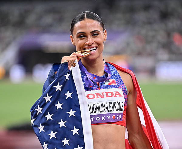 田径世锦赛｜六破400米栏世界纪录后转项，麦克劳克林逼近400米人类极限