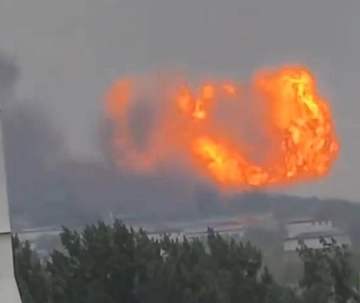 淄博九圣化工公司起火画面曝光！两小时后扑灭，无人员伤亡